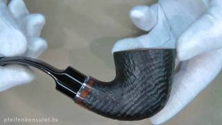 Stanwell quotSjaellandquot No237 sandblast 9mm Filter 4147 pipeembassycom [upl. by Rramal]