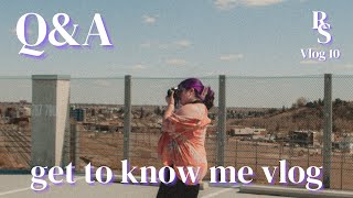 Vlog 10  QampAGet to know me vlog [upl. by Sicular90]