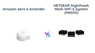 Amazon eero 6 vs NETGEAR Nighthawk WiFi 6 Which Is Better [upl. by Allebasi]