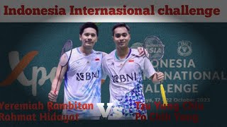 Yeremiah R  Rahmat H vs Tzu Yung Chiu  PO Chih Yang  Indonesian internasional challenge 2024 [upl. by Lim]