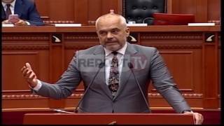 Report TV  Fjalimi i Kryeministrit Edi Rama [upl. by Fransis]