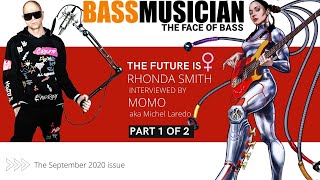 Bass Musician Magazine Interviews Rhonda Smith  PART 1 [upl. by Schwinn211]