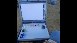 How to Recycle a Laptop to a Plein air box karenmclainstudiocom [upl. by Annasoh]