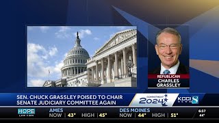 Sen Chuck Grassley to again chair Senate Judiciary Committee [upl. by Maillliw]