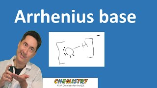 Arrhenius base  U2  ATAR Chemistry QCE [upl. by Wojak]