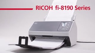 fi8190 — High Performance Automatic Document Feeder ADF Scanner [upl. by Matrona740]