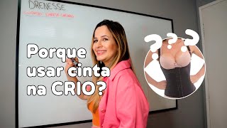 Porque usar CINTA MODELADORA após a CRIOLIPÓLISE [upl. by Aneek]