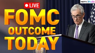 FOMC Meeting Outcome LIVE I Jerome Powell Speech LIVE I US Fed Rate Cut LIVE [upl. by Anomahs]