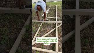 How To Prepare For A Cantilever Sliding Gate Installation Part 3 [upl. by Olihs]