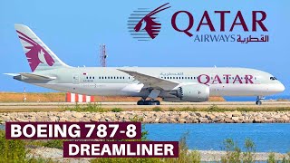 QATAR AIRWAYS BOEING 7878 Economy  Doha  Nice  Flight Review [upl. by Annavahs99]