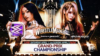 Mercedes Moné vs Kairi Sane  GrandPrix Championship [upl. by Shore886]