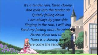 Soredemo Sekai wa UtsukushiiTender Rain full version in English Lyrics [upl. by Kecaj406]