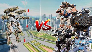 WR🔥 EiffelNerf VS All Titans Comparison WAR ROBOTS [upl. by Aremmat682]