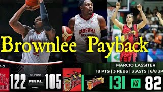 Brownlee Revenge On Elimination Loss To SMB at Gallent Walang Effort At Walang Depensa Ang SMB [upl. by Nanyt]