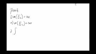 Chebyshevs Inequality for the Lebesgue Integral [upl. by Anatnahs]