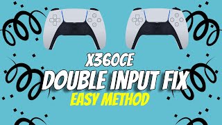 X360ce How to Fix Double Input  Ghost Controller100 Working method [upl. by Enimasaj]