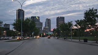 Winnipeg Manitoba Canada Downtown [upl. by Herod]