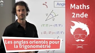 Seconde  Maths  Les angles orientés pour la trigonométrie [upl. by Ayikat]