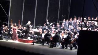 Ennio Morricone Arena Verona 2013  Dulce Pontes  Il cinema dellimpegno [upl. by Trillby621]