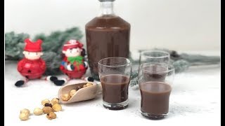 NUTELLINO  LIQUORE ALLA NUTELLA FATTO IN CASA ricetta veloce pronta in 10 minuti [upl. by Enirual203]