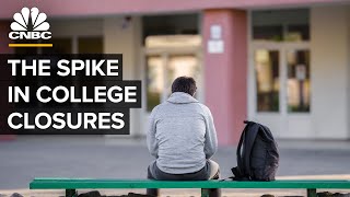 Why More And More Colleges Are Closing Down Across America [upl. by Hewart]