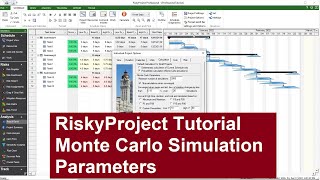 RiskyProject Tutorial Monte Carlo Simulation Parameters [upl. by Gerrald195]