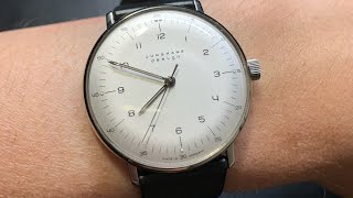 【ユンハンス マックスビル 手巻き】Max Bill by Junghans Hand Wind 0273701 [upl. by Aisset]