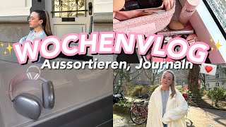 AUSSORTIEREN JOURNALN ME TIME  Wochenvlog  Hannah Theresa [upl. by Sucram]