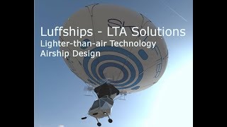 LuffShips  LTA Solutions  Lighterthanair Technology Airship Design Aerostats Balloons [upl. by Jeavons]