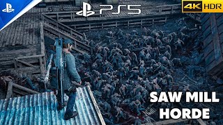 Days gone sawmill horde most easiest way to wipe out ever viral gaming daysgone zombiesurvival [upl. by Pierette]