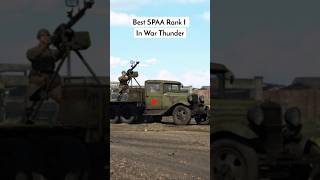 Best SPAA Rank I In War Thunder warthunder wot tank history [upl. by Attenev]