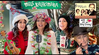 Mele Kalikimaka song w piano ukulele and hula dance amp Jill as Bing [upl. by Waiter925]