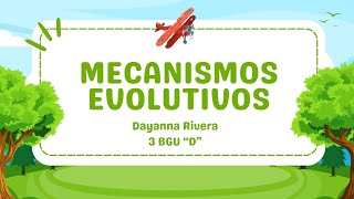 Mecanismos EvolutivosBIOLOGÍA [upl. by Marcelle798]