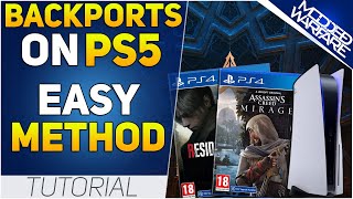 Run PS4 Backports on PS5 the Easy Way on 403450 [upl. by Northrop]