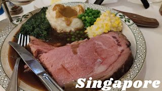 Lawrys The Prime Rib Singapore FULL EXPERIENCE 4K  August 2022 [upl. by Dudley71]