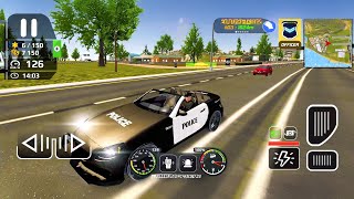 Police Simulator 🚨 Coupe BMW Police Chase  iOS Android Gameplay [upl. by Lasser]