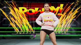 Ronda Rousey vs Alexa Bliss  Full Match  WWE MAYHEM Sarftech Gamer [upl. by Aiseneg382]