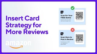 Best Insert Card Strategy for More Amazon FBA Reviews [upl. by Mcdonald756]