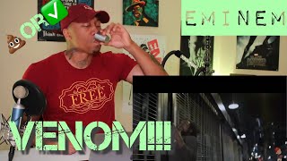 TRASH or PASS Eminem Venom Music Video REACTION [upl. by Adnohs]