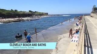 Clovelly beach and people Sydneys Eastern Suburbs [upl. by Oruhtra789]