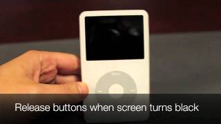 How to Restart an iPod Classic [upl. by Yhtuv]