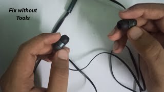 How to fix earphones no sound from one side without tools [upl. by Lubeck74]