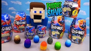 DRAGAMONZ Blind BOX Toys Surprise Dragon Egg Unboxing [upl. by Jill214]