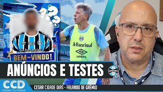 Nada de anúncios e um teste que Renato começa a montar no Grêmio [upl. by Kapeed]