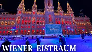 Wiener Eistraum 2024 🇦🇹 Rathausplatz Wien [upl. by Jone]