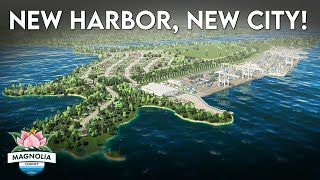 The Beginning of a Brand New City amp Harbor on an Island  MC 12 [upl. by Keene]