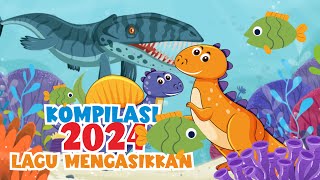 🔴 KOMPILASI LAGU ANAK MENGASIKAN DI 2024  cicak cicak di dinding  Balonku ada LIma Anak kucing [upl. by Land]