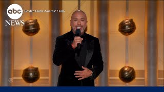 Golden Globe Awards host Jo Koy gets mixed reviews [upl. by Siugram373]