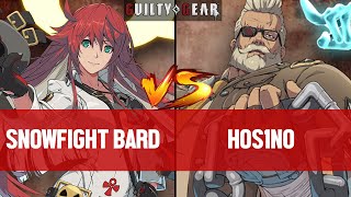 【GGST】SNOWFIGHT BARDJACKO vs HOS1NOGOLDLEWIS ▰ Guilty Gear Strive  High Level Gameplay [upl. by Callery]