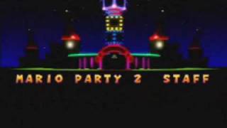 Mario Party 2  Board Play  Ending and Credits Part 45 [upl. by Earas]